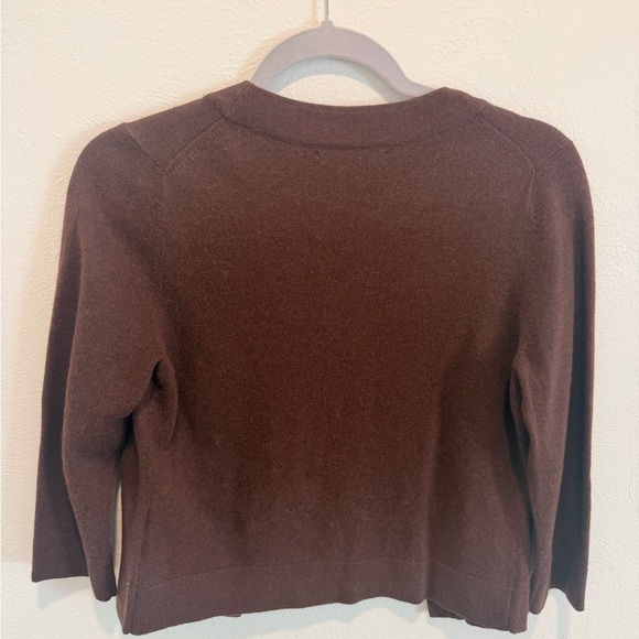 Banana Republic Dark Brown Women's Cardigan - Picture 4 of 4